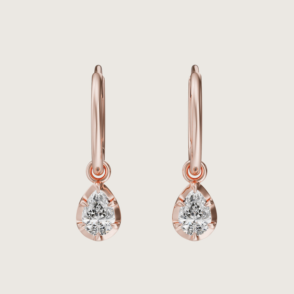 Rose_Gold_Pear_Earrings_Lindelli
