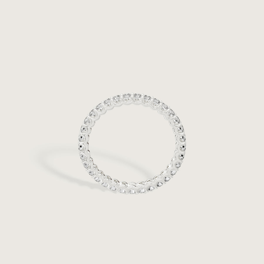 Arch Diamond Stacking Ring