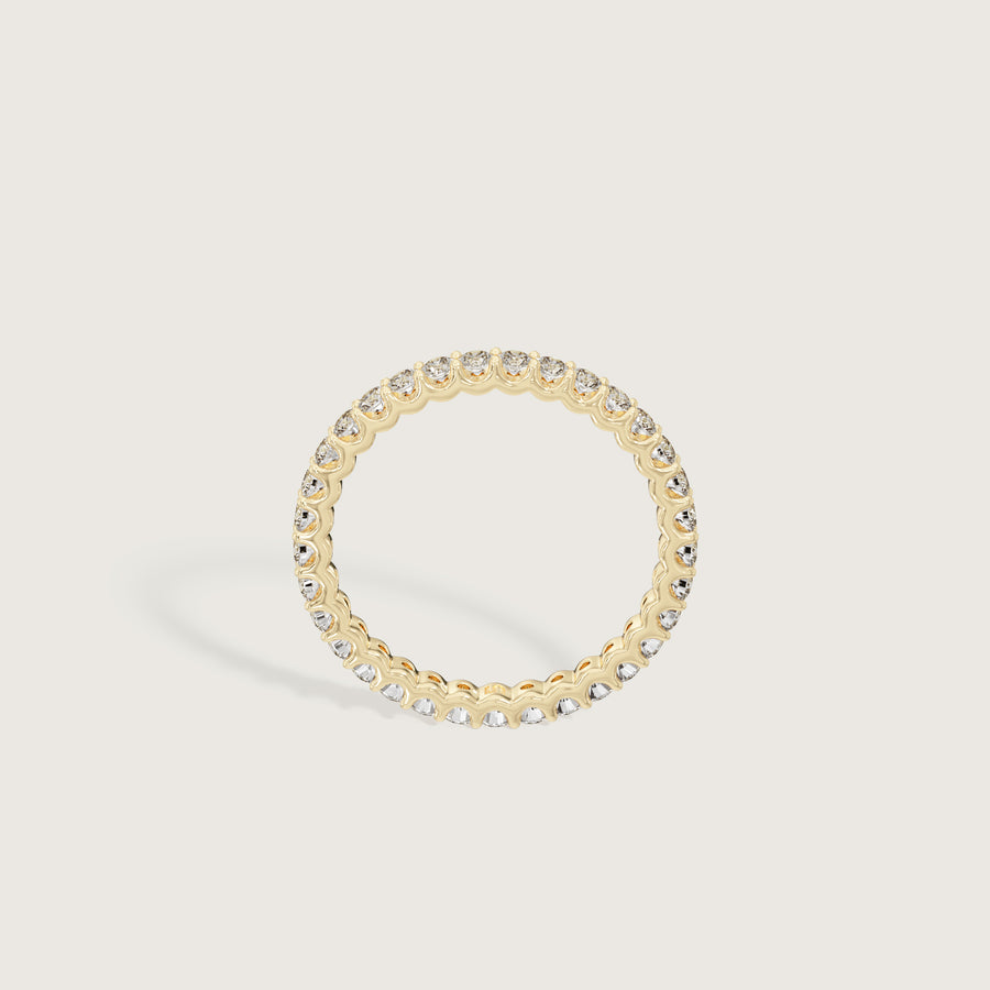 Arch Diamond Stacking Ring