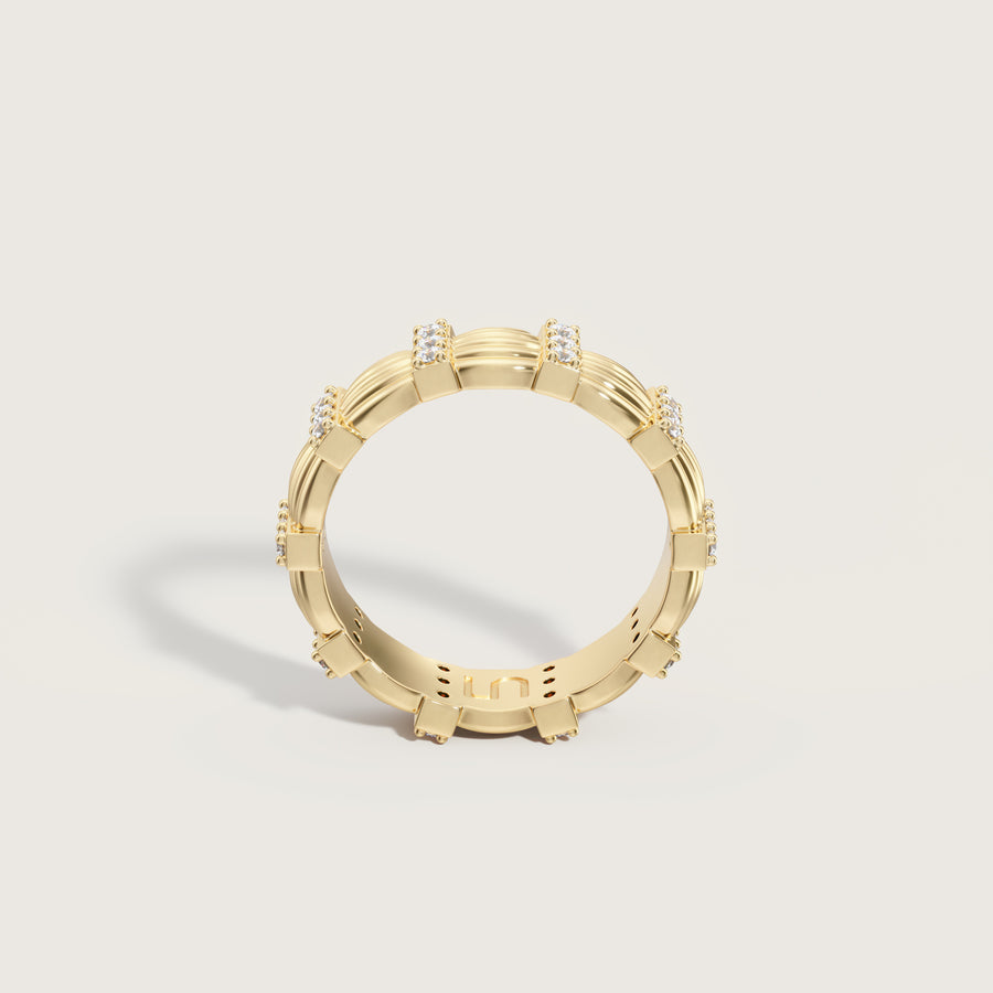 Barnacle Diamond Ring