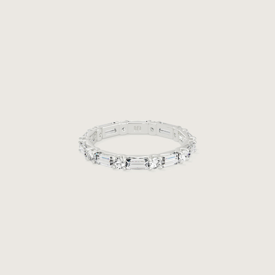 Mélange Diamond Ring