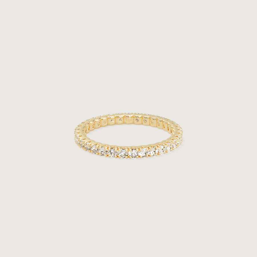 Tulip Diamond Stacking Ring